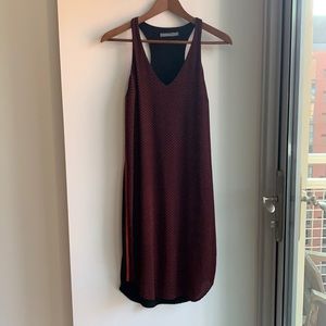 Racer-back dress — great for the office
